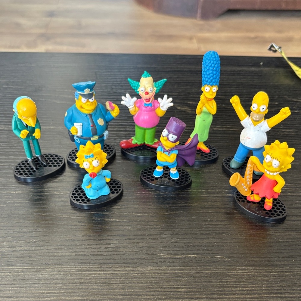 Simpsons Character Figurine Set